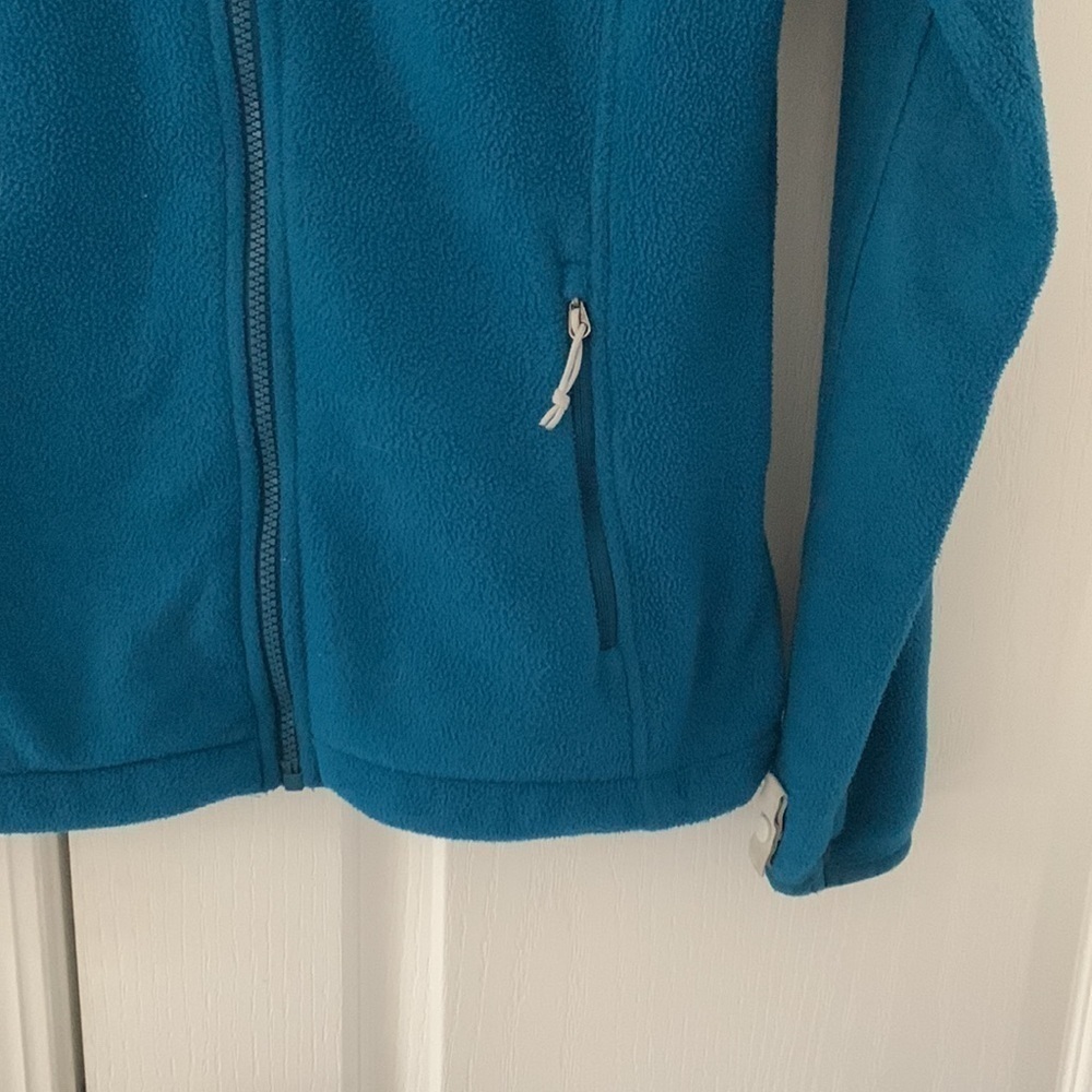 Teal blue green The North Face Jacket size XS zipper casual pockets - Picture 15 of 16
